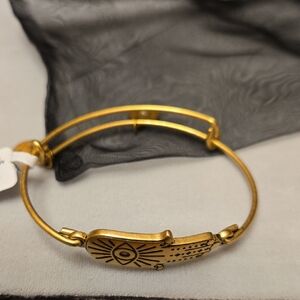 Alex and Ani Gold Eye Motif Bracelet